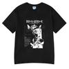 Vintage Acid Washed Anime Death Note Misa T Shirts Men Women High Quality Cotton Tee Tops Hip