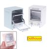 1PCS Dollhouse Miniature Kitchen Coffeemaker Electric Oven Microwave Oven Barbecue Machine Kitchen Electrical Model Pretend Toys
