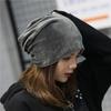 Women's Hat Skullies Beanies Polyester Knitted Hats Beanie Hat Winter Fleece Casual Velvet Women Beanies Hats