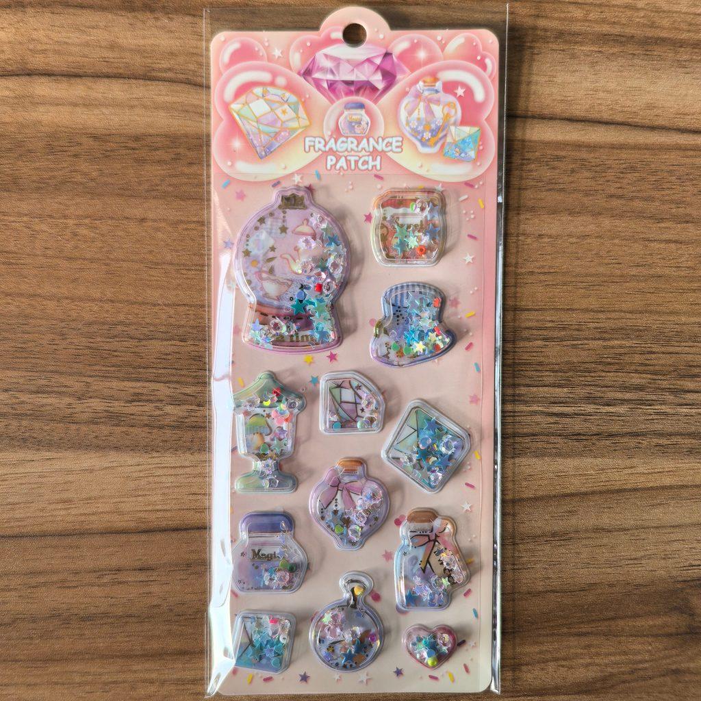 Portable Fragrance Patches (4 Pcs) - Long-Lasting Scent Air Freshener Stickers For Daily Use & Travel Anime Worlds Store