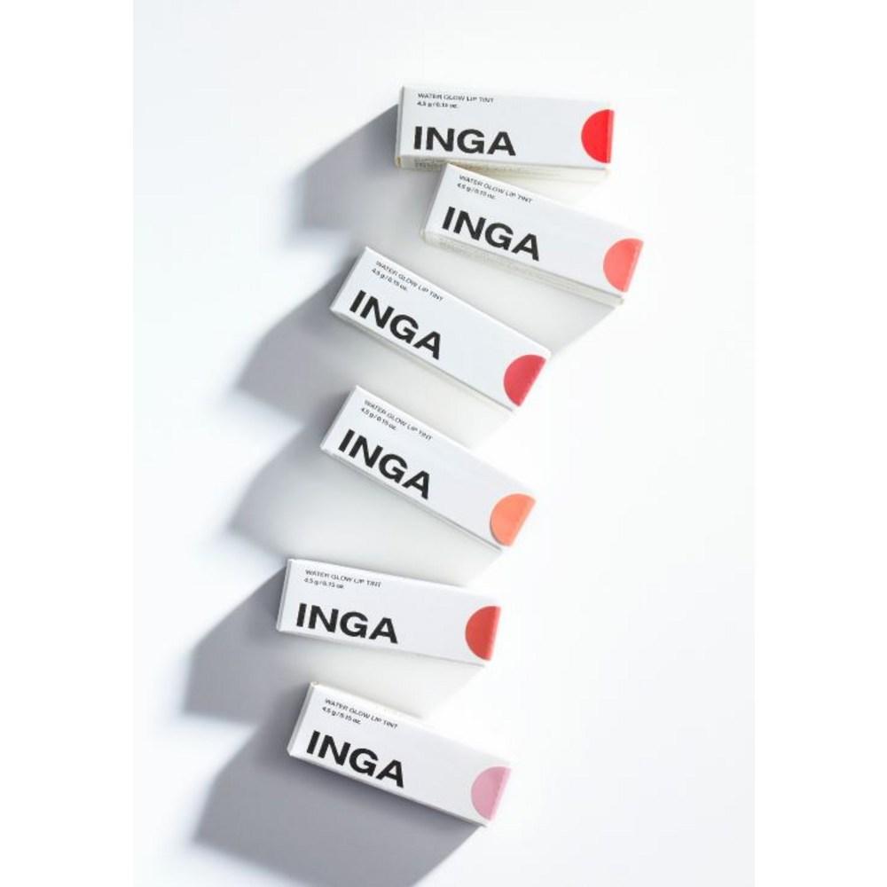 Inga Water Glow Lip Tint 4.5g, splash, 1 piece