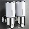 Manueller Seifenspender, Wandmontage, Handgelspender, Flüssigkeitsbehälter für Handseife, Shampoo, Spülung, Duschgel