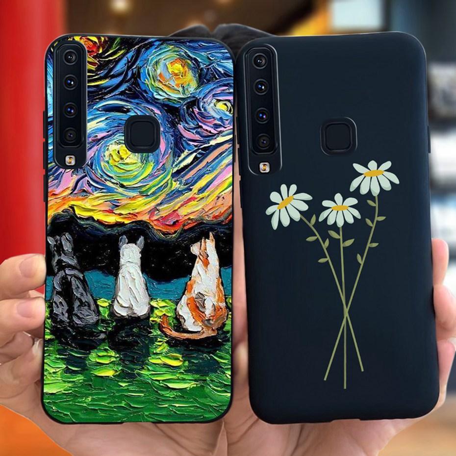 Hülle Für Samsung Galaxy A9 (2018) Niedliche Cartoon-Bonbonfarbene Weiche Silikon-Handyhüllen Für Samsung A9 2018 SM-A920F A9200 Bumper