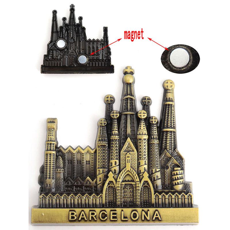 Magnete da Frigorifero & Apribottiglie 3D Retrò in Lega - Souvenir Unico di Viaggio nel Mondo Decorazione per Cucina
