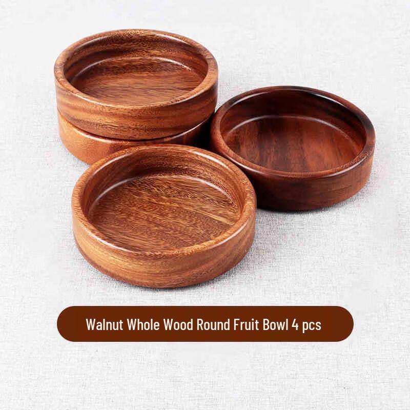 Fango New Year Chinese Style Walnut Wood Fruit & Candy Tray