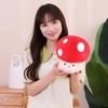 23cm Urocza Symulowana Grzyb Pluszowa Zabawka Wypchana Miękka Realistyczna Roślina Kawaii Lalka Grzyba Shiitake Zabawki Dla Dzieci Dziewczynki Prezent Dekor