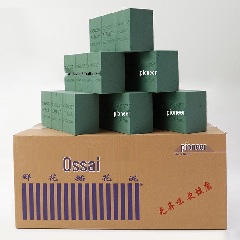 Water-Absorbing Floral Foam Blocks for Fresh Flower Arrangements - Moisturizing Sponge for Weddings & Floral Art