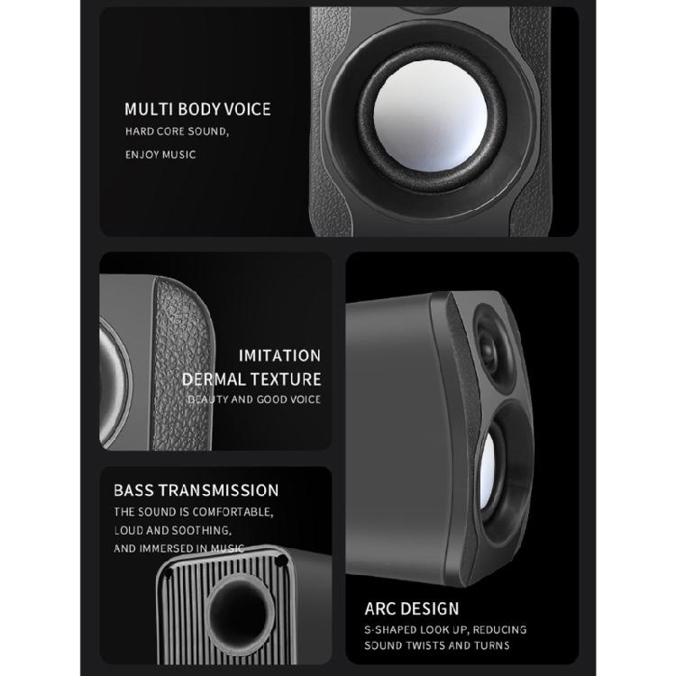 PC Computer Speaker Desktop Speaker USB Powered Sound Box for Desktop Laptops