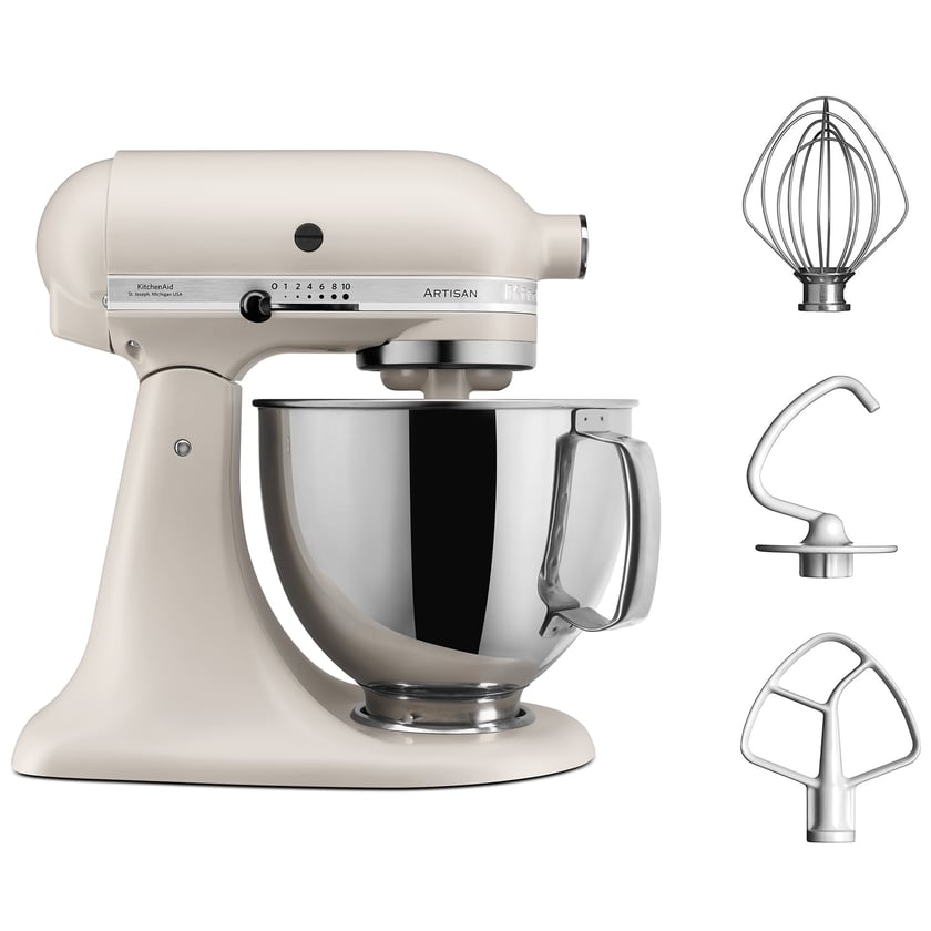 Kitchenaid Artisan 5Ksm125 Küchenmaschine 4,8L Kitchenaid Farbe: Milchshake
