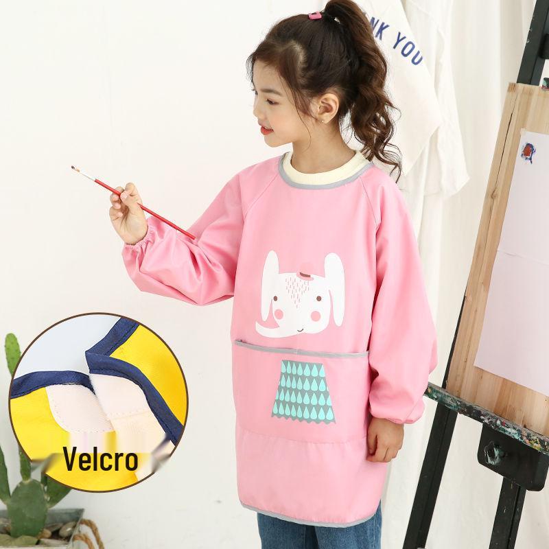 Waterproof Long Sleeve Baby Bib & Kids Painting Apron