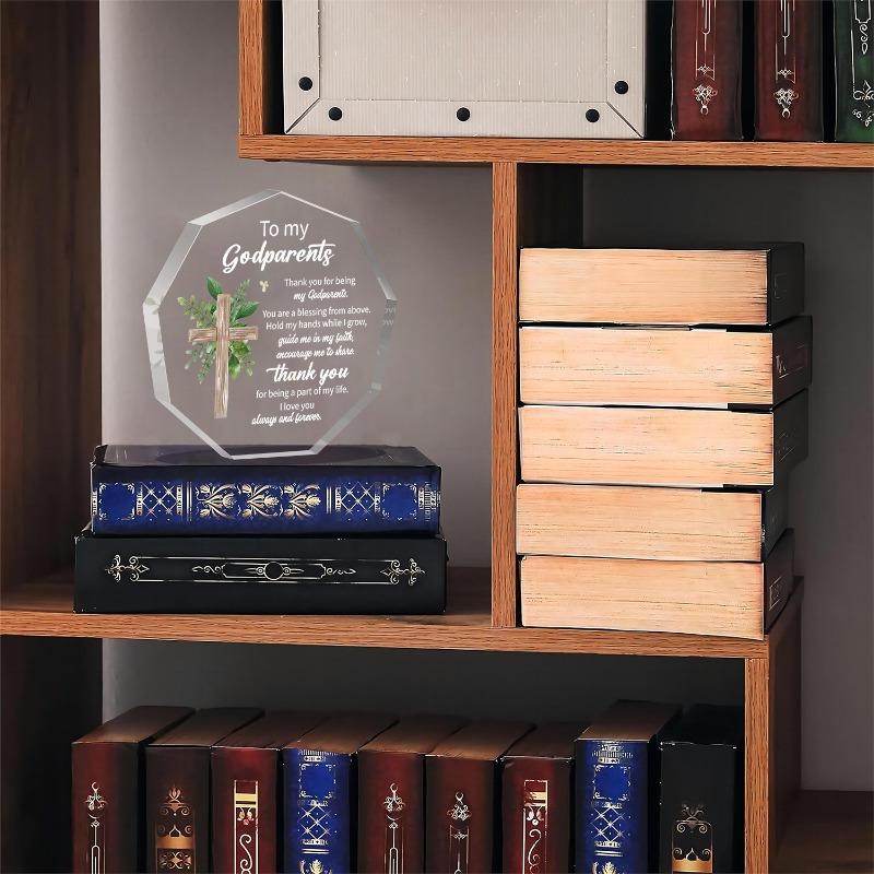 2D Flat Acrylic Cherished Godmother Decoration, Indoor and Outdoor Decoration - No Need for Batteries/electricity, Free Day Decoration, Shop