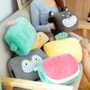 Cartoon Plush  Pillow Stuffed Hand Cushion Home Office Car Travel Warmer Winter Plush Toy Students' Nap
