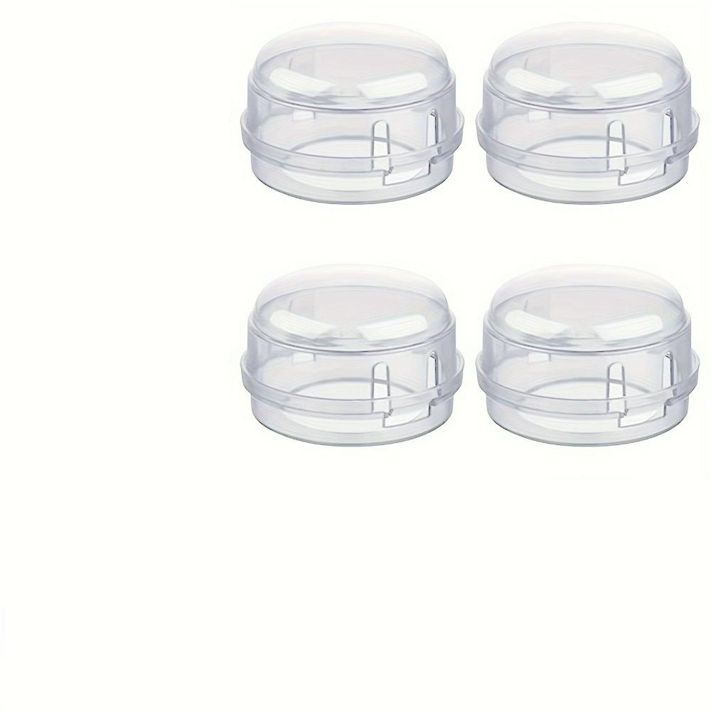 

4/8pcs Removable Kitchen Gas Stove Knob Covers Safe Oil & Stain Resistant, Easy to Clean Heat-Resistant Switch protective cover