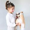 Soft Plush Horse Ride-On Stick Toy Kids Pretend Play Children's Horse Riding Toy  Party Decor