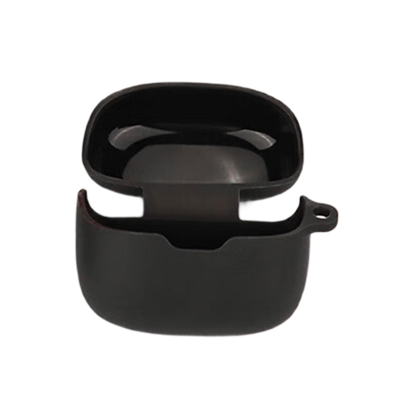 

Чехол для наушников Противоударный силиконовый чехол Защита от царапин Моющийся корпус-оболочка Улучшает захват для Tune 245NC чёрный