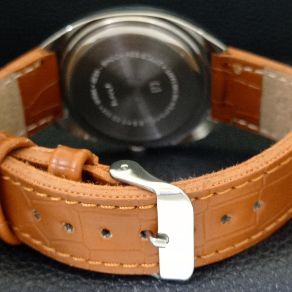 HAND-WINDING VINTAGE HMT KOHINOOR INDIAN MENS BROWN COLOR DIAL WATCH A440990-4 HT-a440990