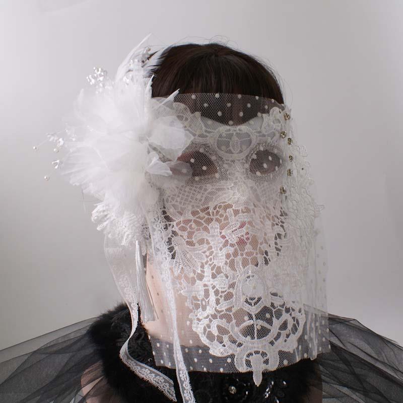 Halloween Gold Full Face Mask: Mysterious Singer Dance Veil for Adults