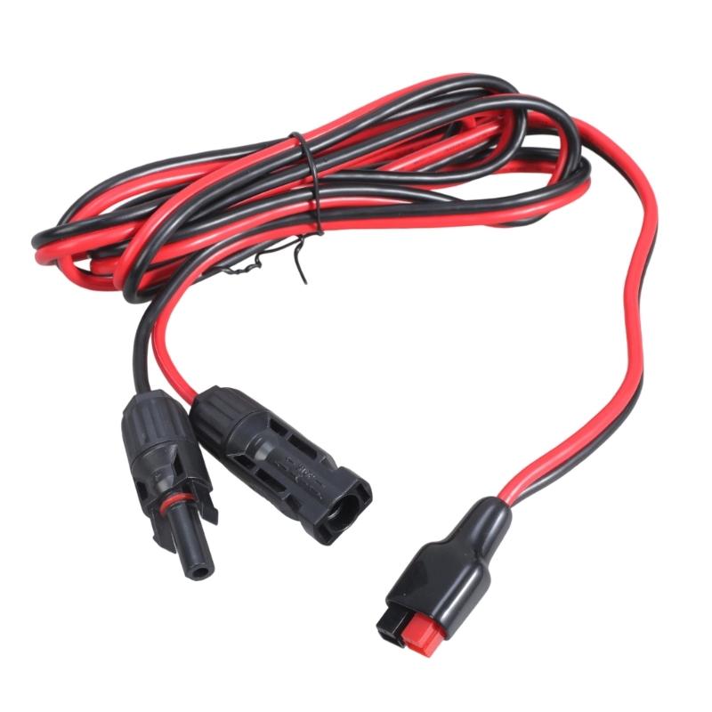200/300cm 12AWG Solar Charging Cable ADS To Multi-Contact 4 Connectors 30Amp Output For Generators Battery Systems