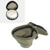 Waterproof Canvas Coffee Filter Storage Bag Portable Coffee Filter Container Travel Friendly