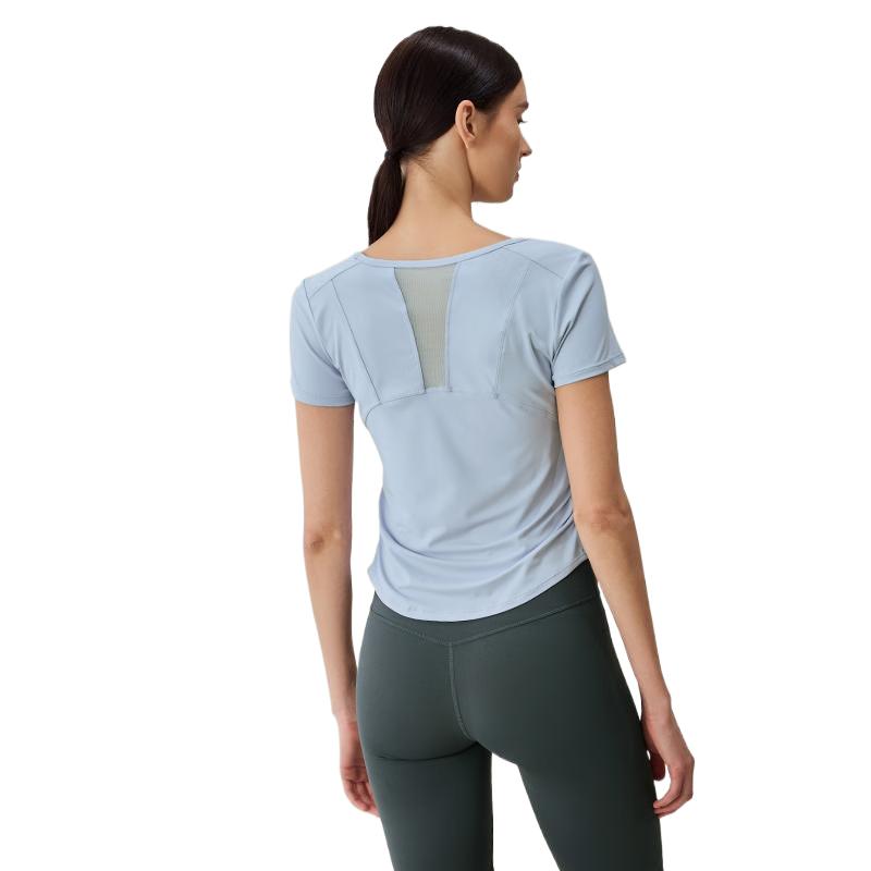 

GIGT Women s Cooling Slim Fit Short Sleeve Sports T-Shirt L