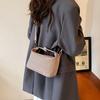 Chic 2024 Summer Fashion Pu Shoulder And Crossbody Bag With Elegant Stitching