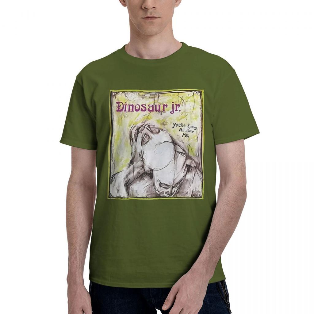 Dinosaur Jr Youre Living All Over Me 100 Cotton Casual Breathable Confortable Shirt Short Sleeve TShirt Man Clothes