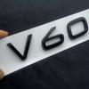1 Stück 3D ABS Heckklappen Buchstaben Logo Emblem Abzeichen Aufkleber V40 V50 V60 V70 V90 Zubehör