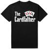 The Card Father Poker Game Playing Dad Fathers Dad Tshirts Men Fashion Casual Tshirt Loose Oversized Streetwear T Shirt
