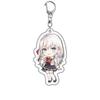 1pc Anime Sometimes Hides Her Feelings in Russian Cartoon Keychain Masachika Alisa Yuki Suou Bag Tag