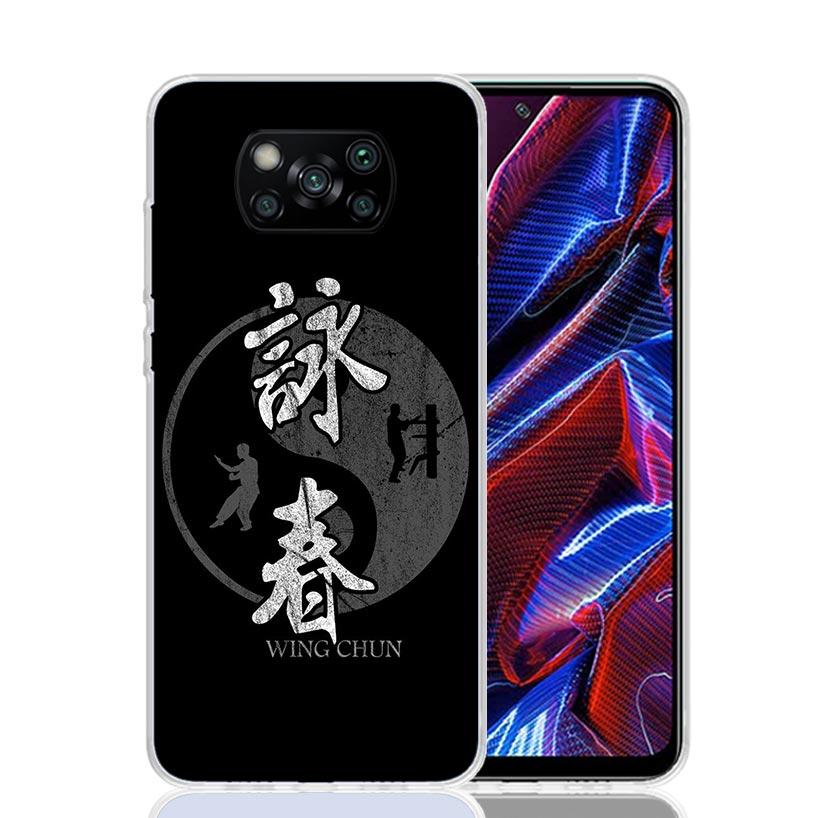 

Wing Chun Kung Fu Phone Case For Xiaomi Poco X7 X6 X5 Pro F7 Ultra Redmi 15C 15 13 13C 12 12C 10 10A 10C 9 9A 9C 9T Cover Poco X Xiaomi Poco X6 Pro