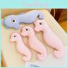 Plush Seahorse Pillow With Embroidery Design For Cozy Sleep Support