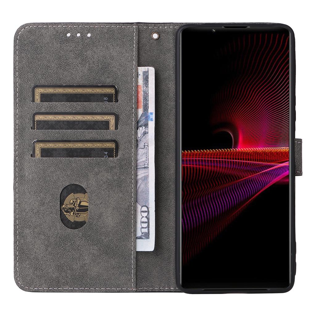 For Sony Xperia 1 III 5G Case Wallet Flip Leather Phone Cover RFID Blocking Protection
