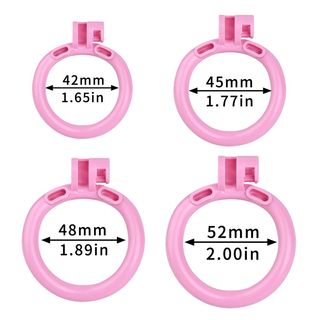 Pryskyřičný CB Lock Chastity Lock Klec na mužský penis Chastity Gay Sex Hračky Kohoutí kroužek Uretrální chastity BDSM