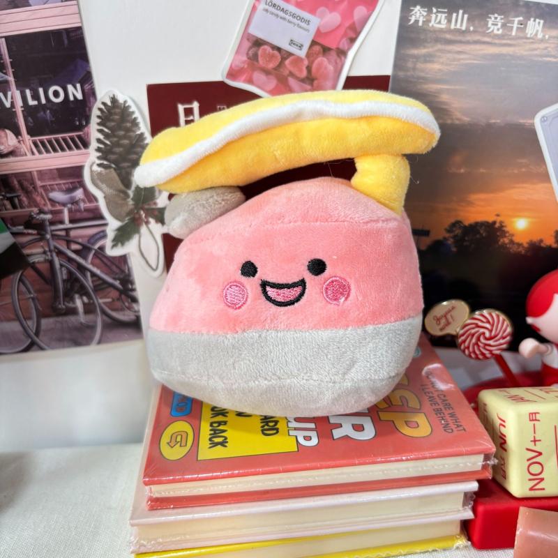 Cartoon Clothes Iron Plush Toy Keychain Cartoon Steam Iron Soft Stuffed Doll Pendant Car Key Ring Backpack Bag Decor Kid Gift