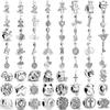 925 Silver Dog Cat Angel Bee Dance Shoe Bead Pendant For European Bracelet DIY Exquisite Jewelry Making