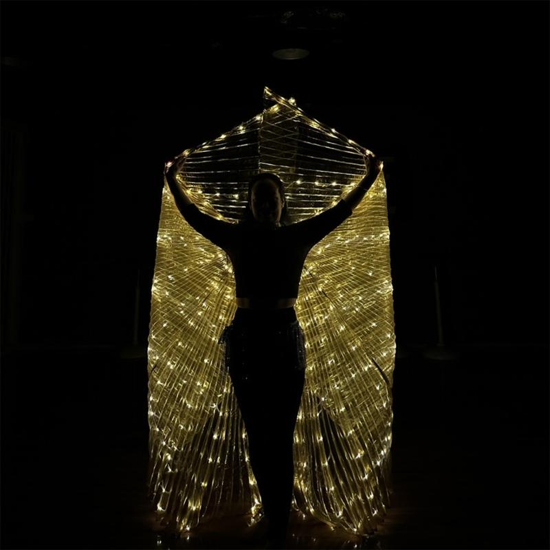 Illuminated Led Fairys Wing for Kids and Adults Glowing Butterfly Wing for Enchanting Parties and Event Angel Wing