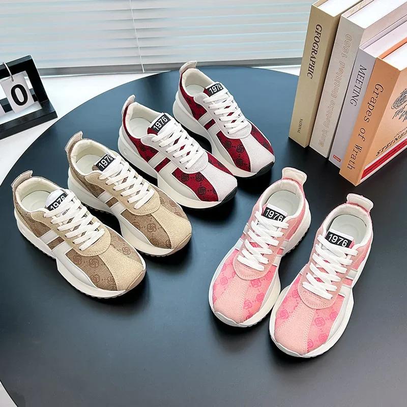 Fashion 2025 Best-selling Hot New fashion Student Running Leisure All Kind of Increased Korean Daddy Shoes Women's Shoes Women Sneakers