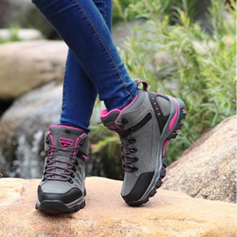 Autumn New Men's Hiking Shoes comfortable Fashion sneakers Casual lightweight male shoe mujer Outdoor non slip travel footwear