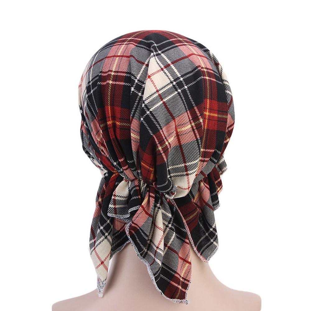 New High Quality Muslim Bamboo Pre-Tied Scarf  Women Softethnic Style  Fashion Headscarf Wrap Hair Accessories