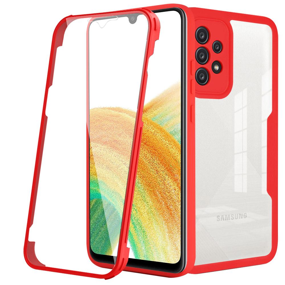 Liquid Silicone 360 Degree Hybrid Case for  Samsung Galaxy A33 5G A53 5G A73 5G A13 4G A23 4G M53 5G M33 5G M52 5G Protect Shockproof Protection Cover