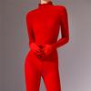 Sexy Men 120D Glove Sleeve Bodysuit Open Crotch Sexy Tight Bottom Wear Bandage Cocoons Bodyhouse Elastic Maid Leotard