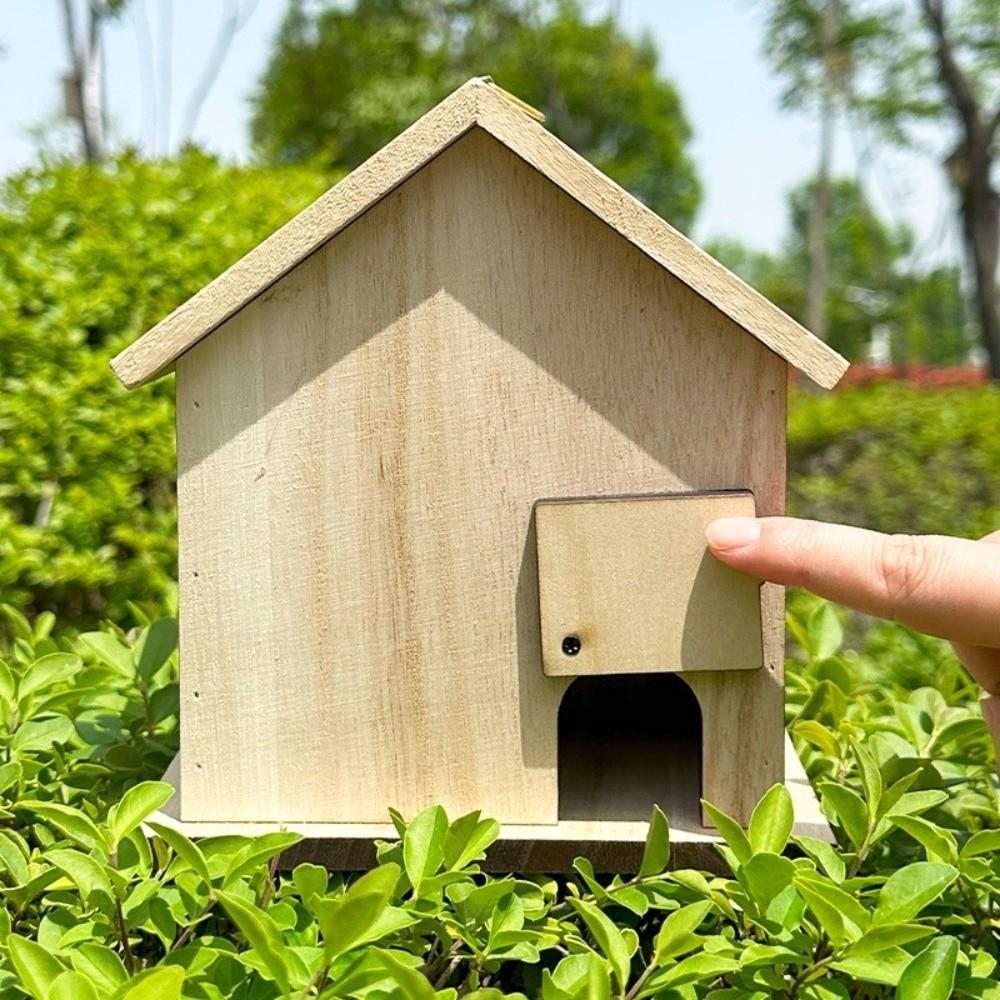 Parrot Mating Box Wood Bird House Bird Cage Bird Feeder House Bird Nest  Garden Decoration