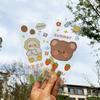 Cartoon Waterproof PVC Stickers for Planners, Pencil Cases, DIY Water Cups, and Decorative Use