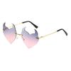 Trendy Stylish Irregular Sunglasses For Parties And Festivals With Uv380 Protection