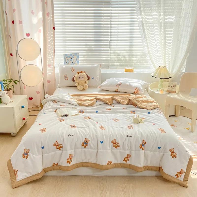 New Wormwood Xia Liang Quilt Puff Cotton Air Conditioning Mosquito Repellent Quilt Summer Fragrance Lunch Break Quilt