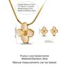 Elegant Stainless Steel Floral Jewelry Set | Durable, Easy To Maintain, Ideal for Daily Wear, Vacations, and Gifts for Wives or Girlfriends