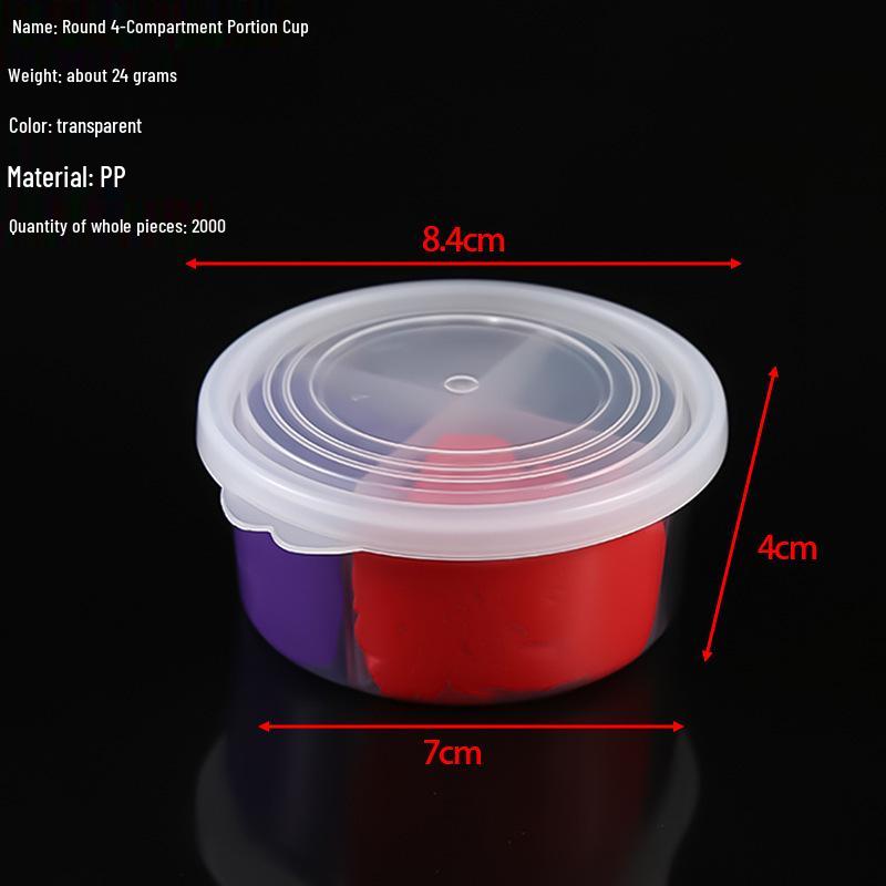 Transparent Storage Box for Electronics, Jewelry, Tools, Plastic Parts, and Fishing Tackle with Large Fixed Grids