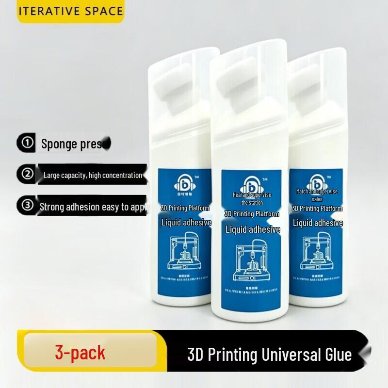 Iterative Space 3D Printer Bed Adhesive