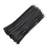 100Pcs Nylon Universal Cable Tie Buckles Multipurpose UV Resistant Cable Ties Tool Heavy Duty Self-Locking Zip Ties Holder
