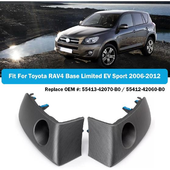 Bande de Garniture de Couvercle de Tableau de Bord Central pour Toyota RAV4 Base Limited EV Sport 2006 2007 2008 2009 2010 2011 2012 Finition du Bloc d'Instruments Central
